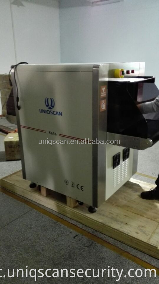Suporte de segurança da Coreia do Sul Scanner de bagagem de raios-X Uniqscan de alta resolução SF5636